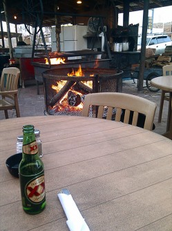 At the Swingin Steak in Mexican Hat, UT