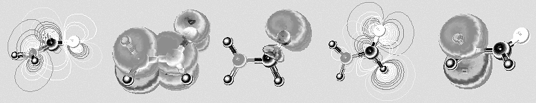 NBO orbitals of formamide molecule