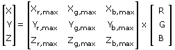 RGB2XYZ